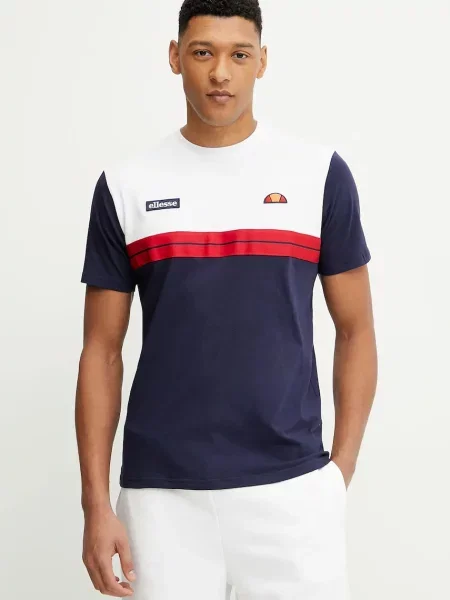 Тениска Ellesse Macchio с десен бяло