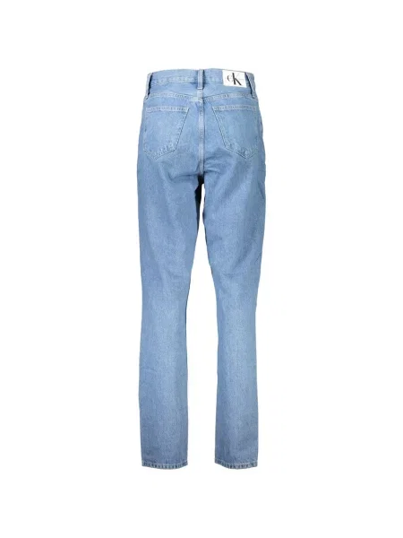 Proste jeansy Calvin Klein niebieskie