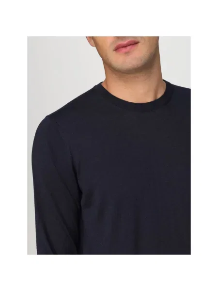 Sweter Drumohr niebieski