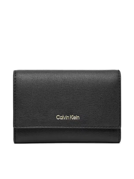 Calvin Klein Piniginė auksas juoda