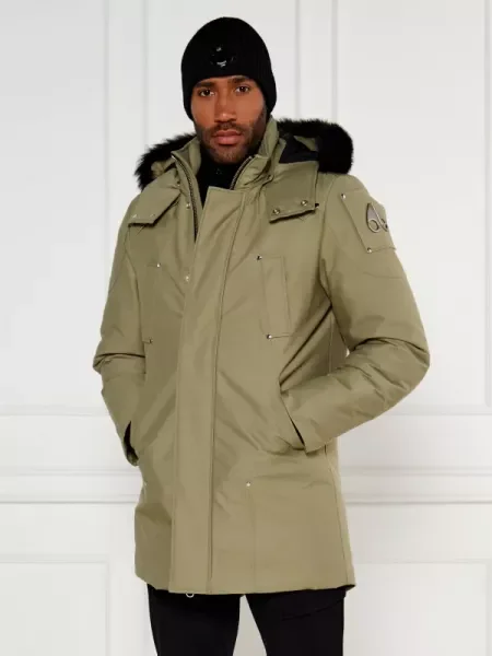 Moose Knuckles De puf geacă parka kaki