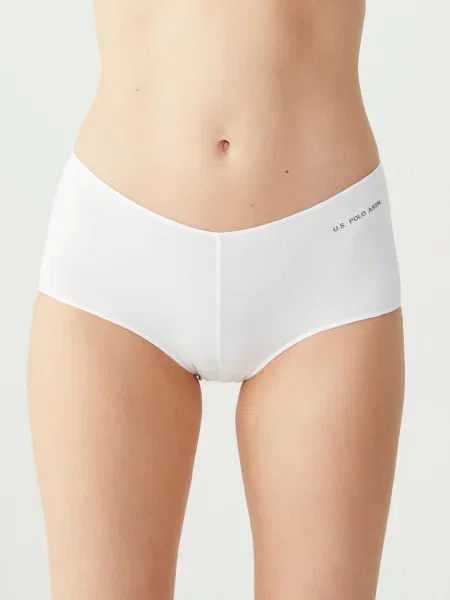 Набір трусів US Polo рожевий/чорний бавовна/модал чорні