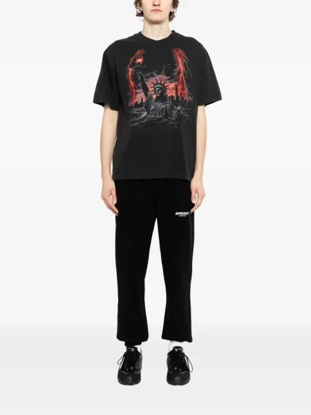 Grafic tricou Melt negru