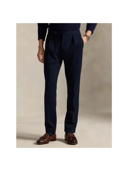 Spodnie Polo Ralph Lauren niebieskie