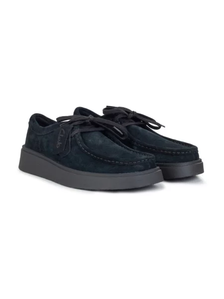 Półbuty Clarks skórzane czarne