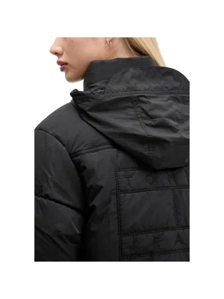 Decupat geacă de blugi Tommy Hilfiger negru