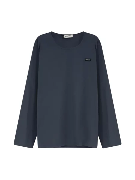 Top Miu Miu szary