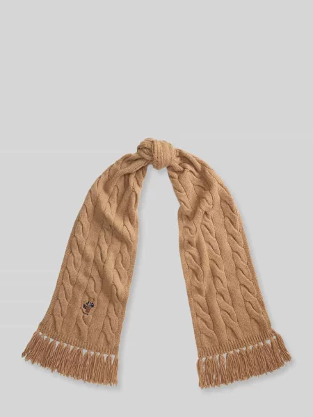 Szalik Polo Ralph Lauren beżowa
