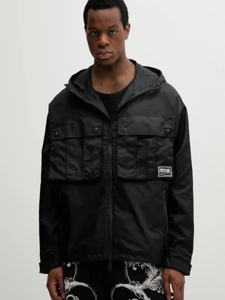 Versace Jeans Couture geacă de tranzitie negru