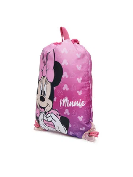 Vak na stahovací šňůrky Mickey&Friends růžový