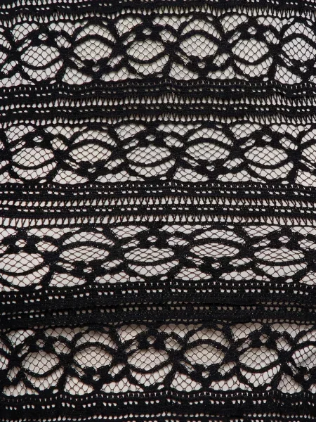 Top Alice + Olivia din dantelă negru