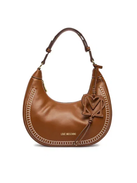 Táska LOVE MOSCHINO barna