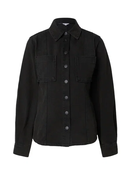 OBJECT Bluză OBJKamata denim negru