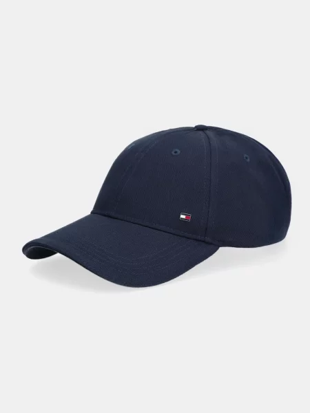 Шапка с козирка Tommy Hilfiger тъмносиньо