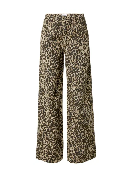 STUDIO SELECT Džínsy Lisann béžová / hnedá čierna