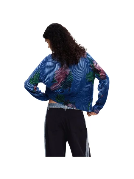 Cardigan Desigual albastru