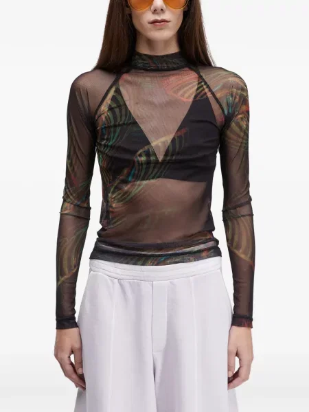 Bluză Osklen din tul negru