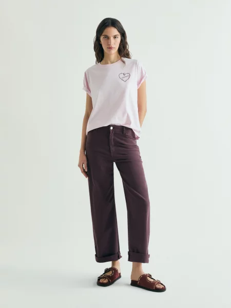 Scalpers Tricou / deschis roz