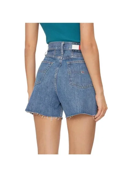 Rövid farmer rövidnadrág Tommy Hilfiger kék