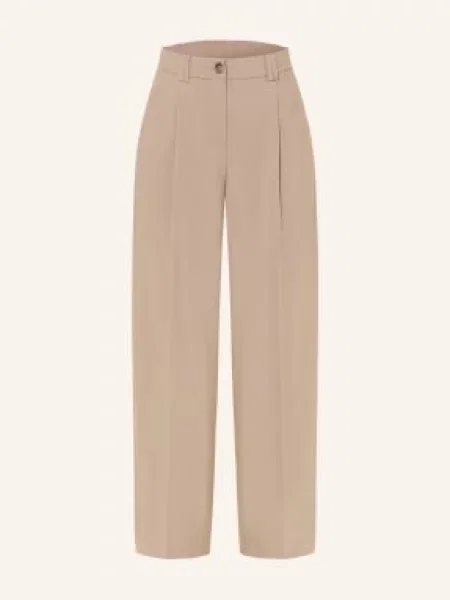 Opus Spodnie Z Marle Maiga Edgy beige beżowe