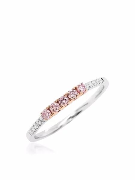 Diamant prsten Hyt Jewelry s argylovým vzorem růžový
