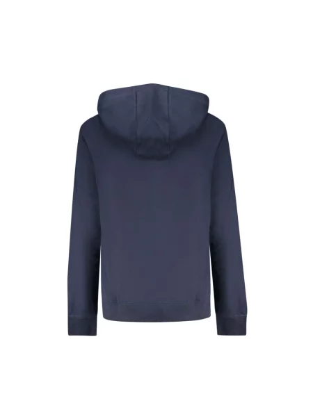 Bluza z kapturem Tommy Hilfiger z kapturem niebieska