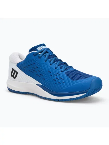 Мъжки обувки за тенис Wilson Rush Pro Ace deja vu blue/ white/ black бяло