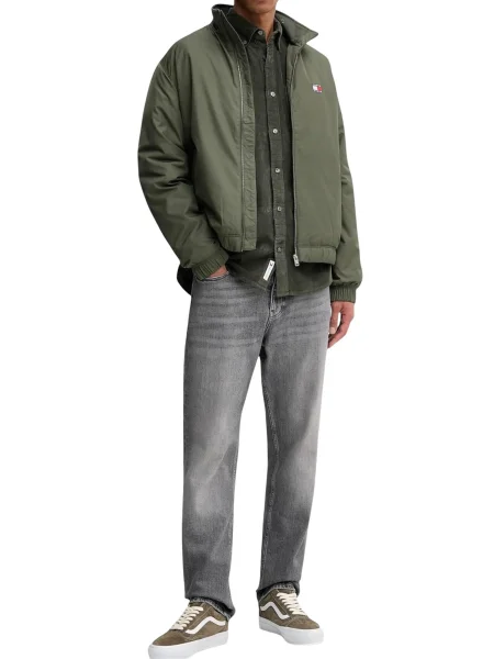 Košile Tommy Hilfiger Jeans šedá