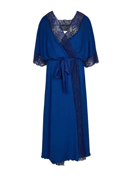 Халат Fleri синій