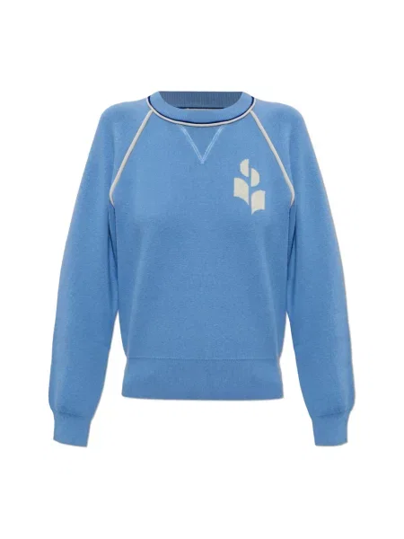 Sweter Marant Etoile niebieski