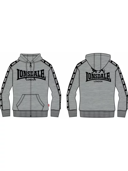 Яке Lonsdale с качулка черно