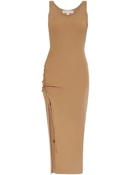 Warstwowe jeansy Michael Michael Kors garniturowe z nadrukiem niebieskie