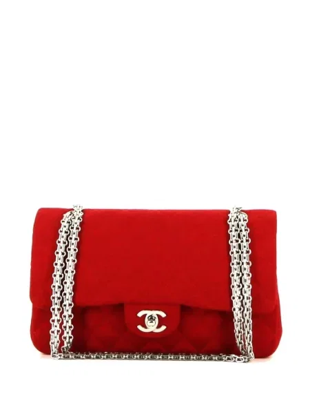 Klasická kabelka Chanel Pre-owned červená