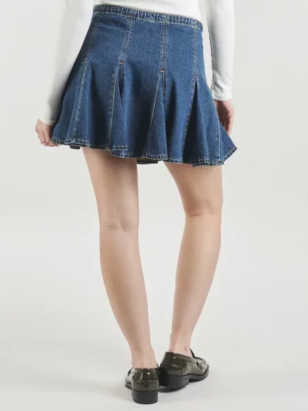 Malá mini mini sukňa Levi's modrá