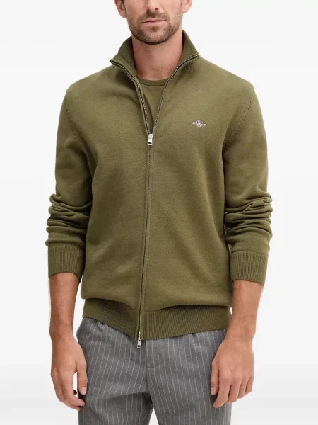 Kardigan Gant zielony