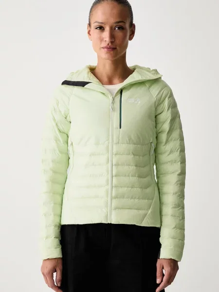 Jack Wolfskin športová bunda dámska ROUTEBURN zelená