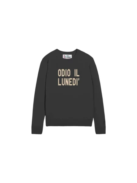Sweter Mc2 Saint Barth czarny