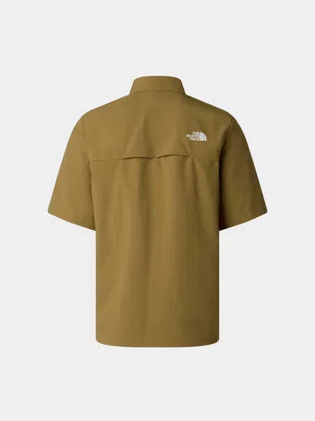 Сорочка повсякденна The North Face M PACKABLE SHORT SLEEVE SHIRT коричневий