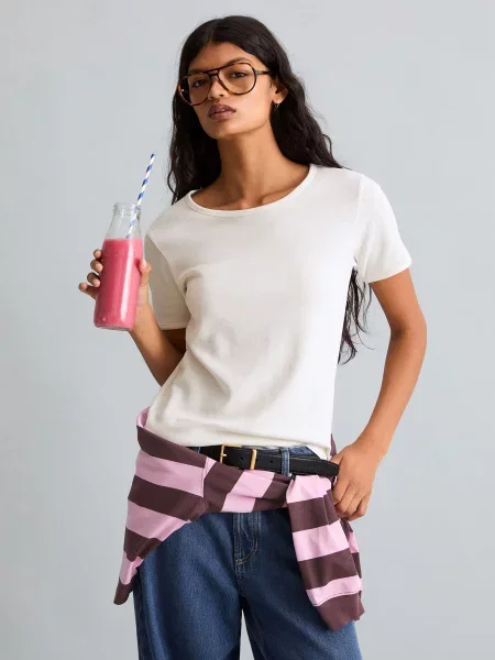 Футболка Marc O'Polo denim білий