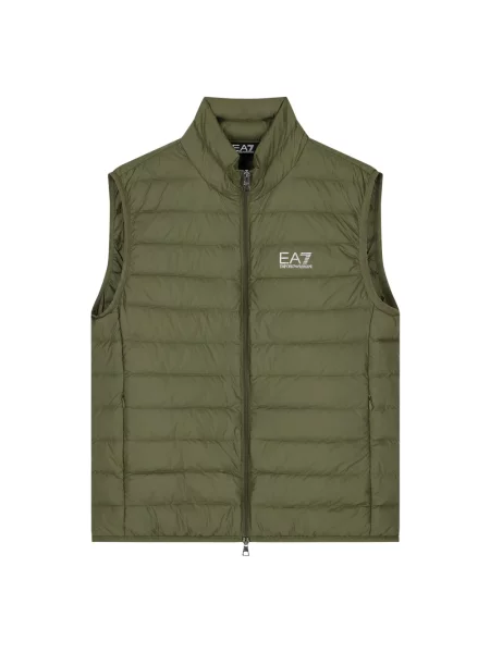 Kamizelka puchowa Emporio Armani Ea7 zielona