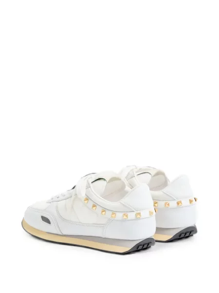 Sneakerși Valentino Garavani din piele alb