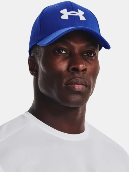 Шапка с козирка Under Armour с апликация синьо