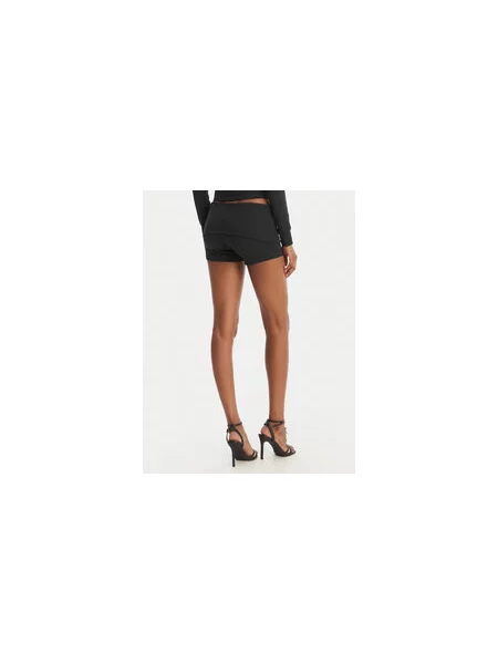 Juicy Couture Sport rövidnadrág Roll Down Slim Fit fekete
