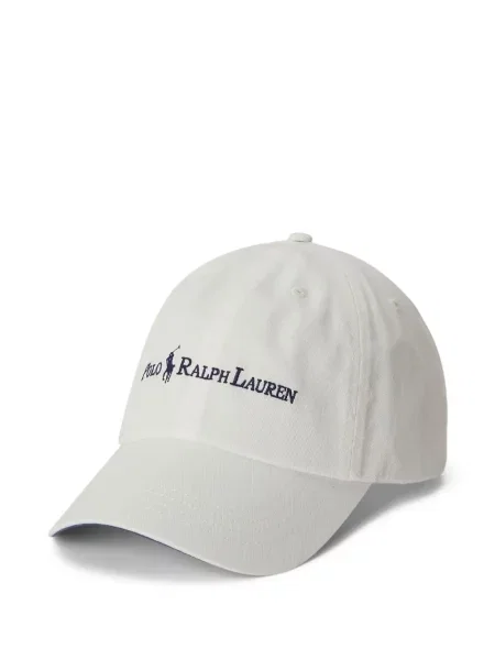 Baseball sapka Polo Ralph Lauren autogrammal fehér