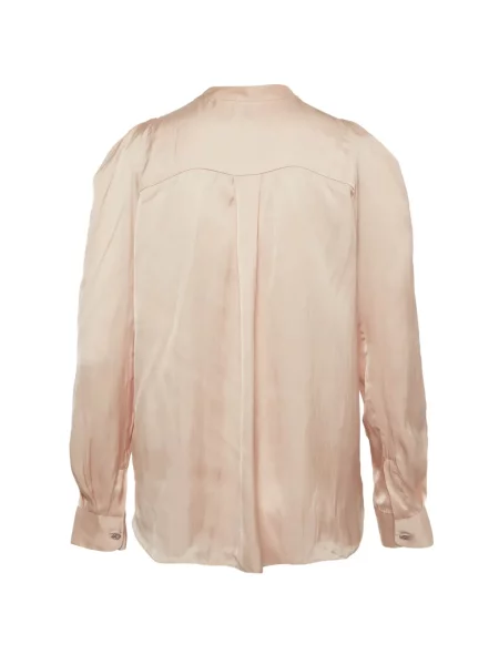 Top Zadig&voltaire din satin roz