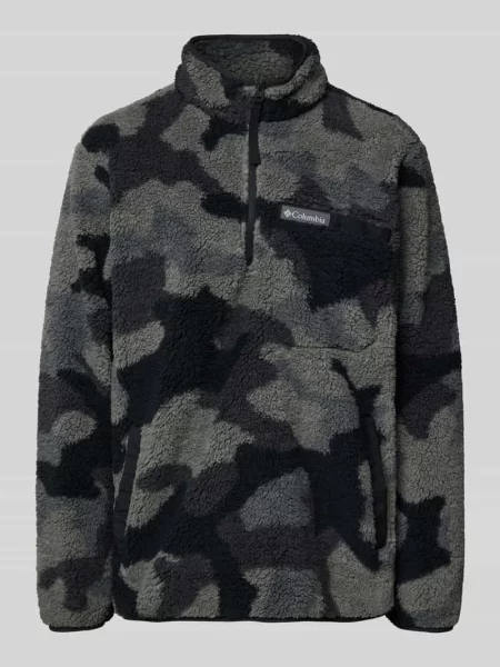 Bluza ze sztucznym kożuszkiem Columbia czarna