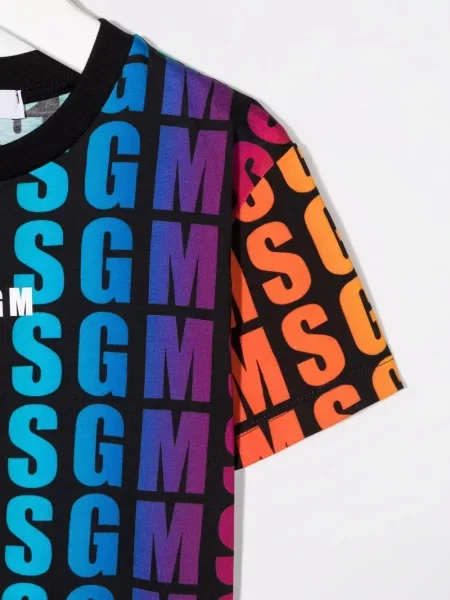 Koszulka dziecięca Msgm niebieska