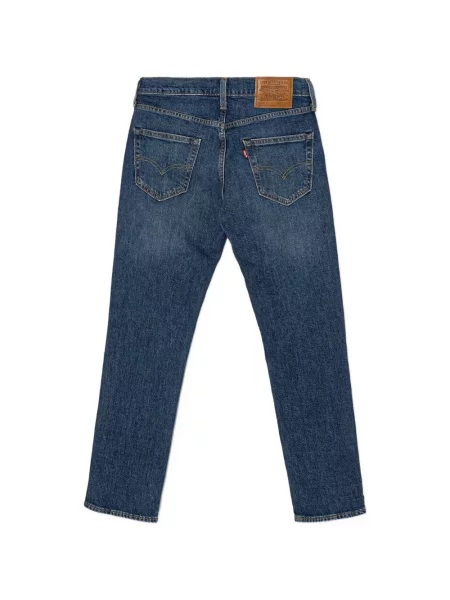 Vestă denim Levi's® cu glugă de flanelă albastru