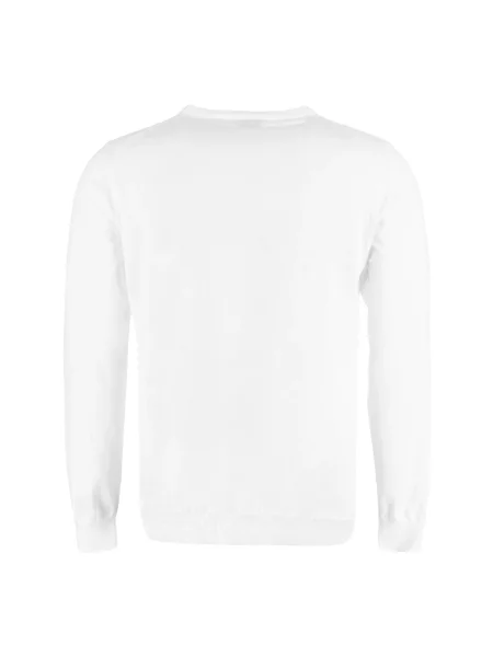 Dzianinowy sweter The (alphabet) biały
