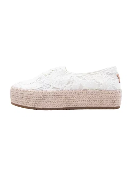 TOMS Espadrile VALENCIA natural alb